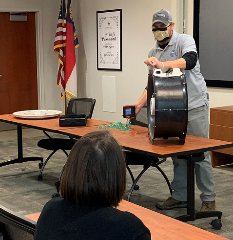 PTRC Weatherization Training, Classroom scene