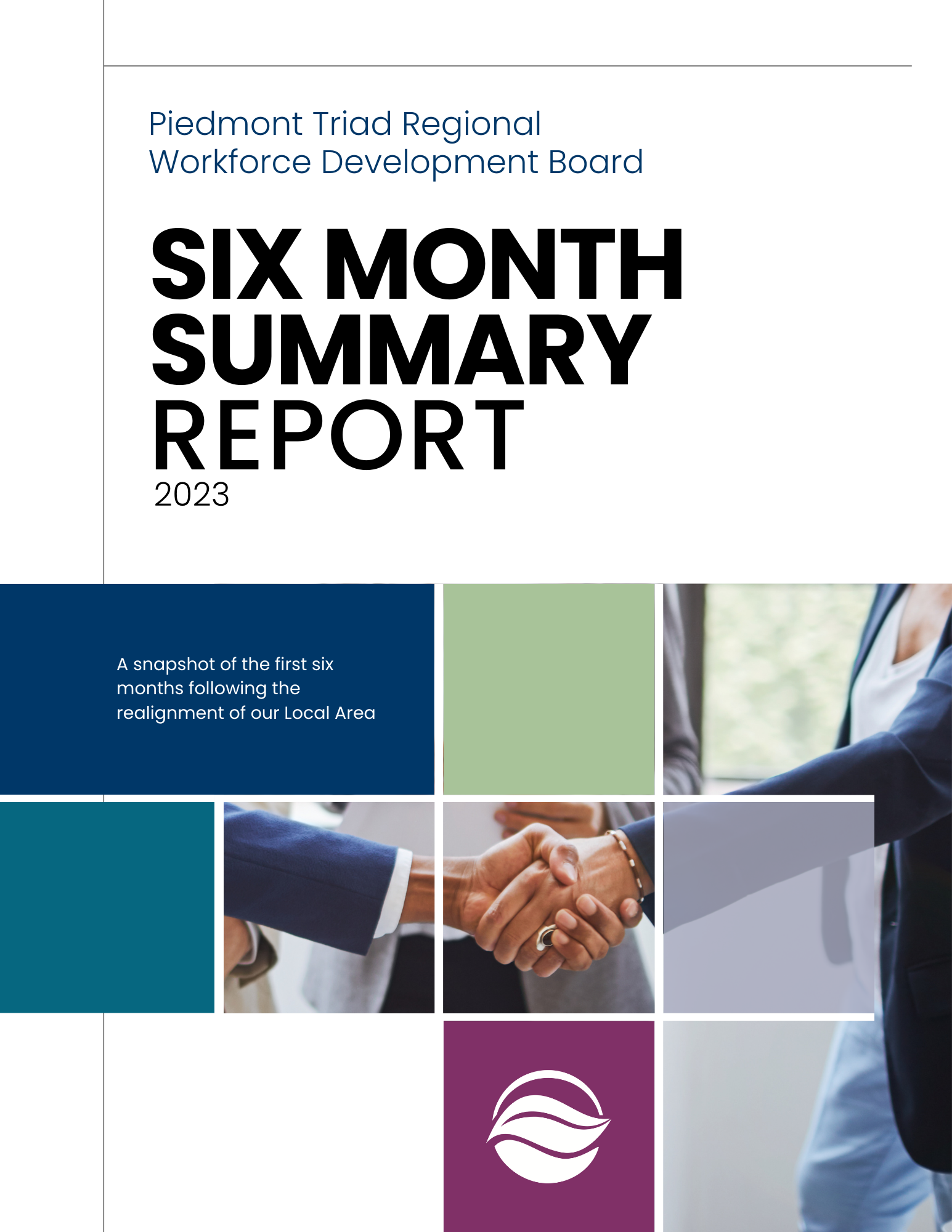 Cover of the PTRWDB Six-Month Summary Report