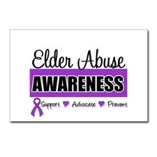 elder abuse awareness sign