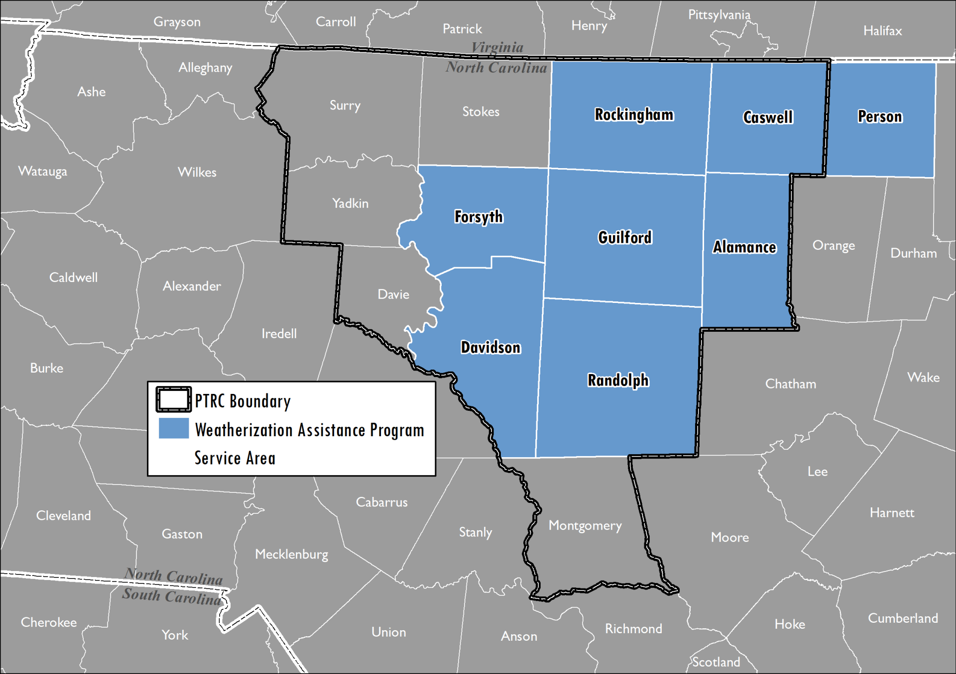 CD Weatherization Map